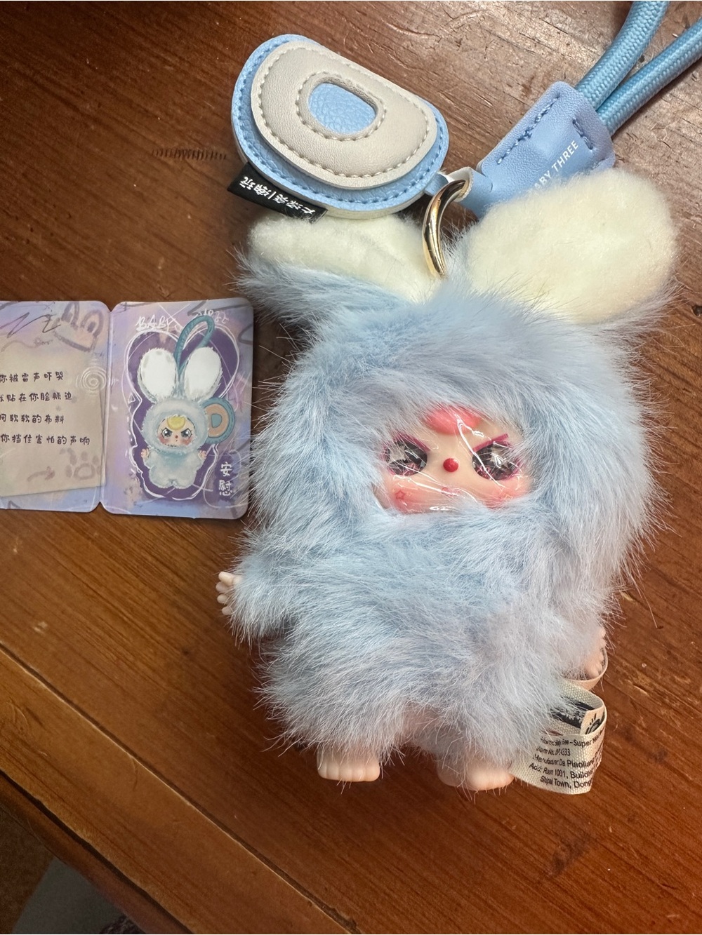 “D” from BB3 Super Mini Bunnies Series w/special Eyes, unboxed!